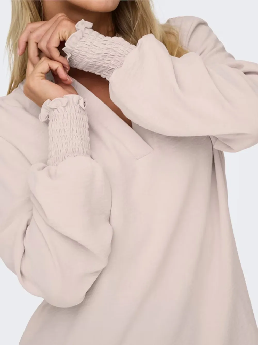 Long Sleeve Casual Style Blouses