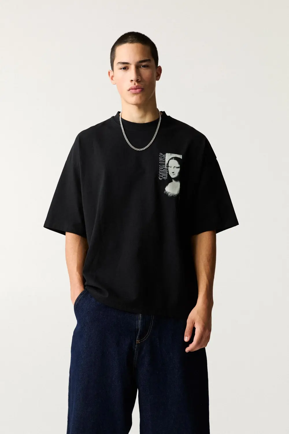 Mona Lisa black T-shirt