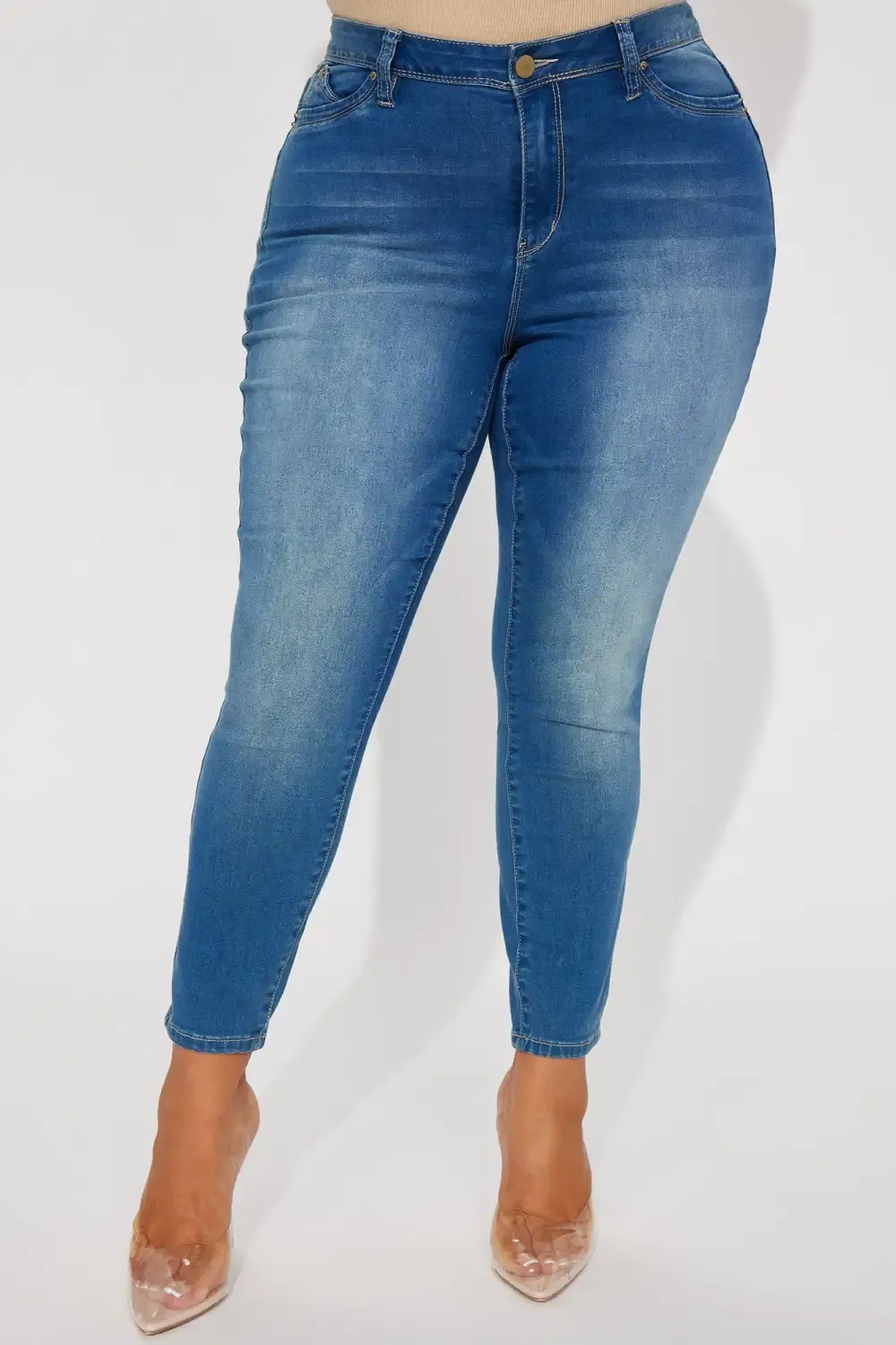 Squat Like That Booty Lifting Jeans - Medium Blue Wash