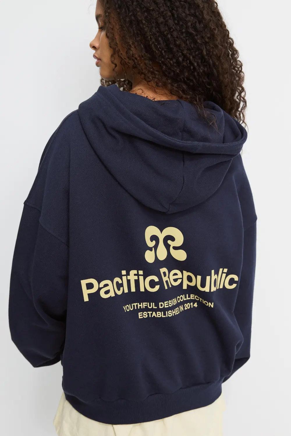 Sudadera boxy Pacific Republic