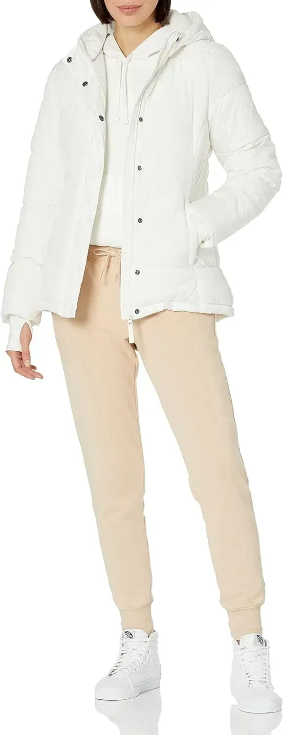 Women's Heavyweight Long-Sleeve Hooded Puffer Coat (Available in Plus Size)