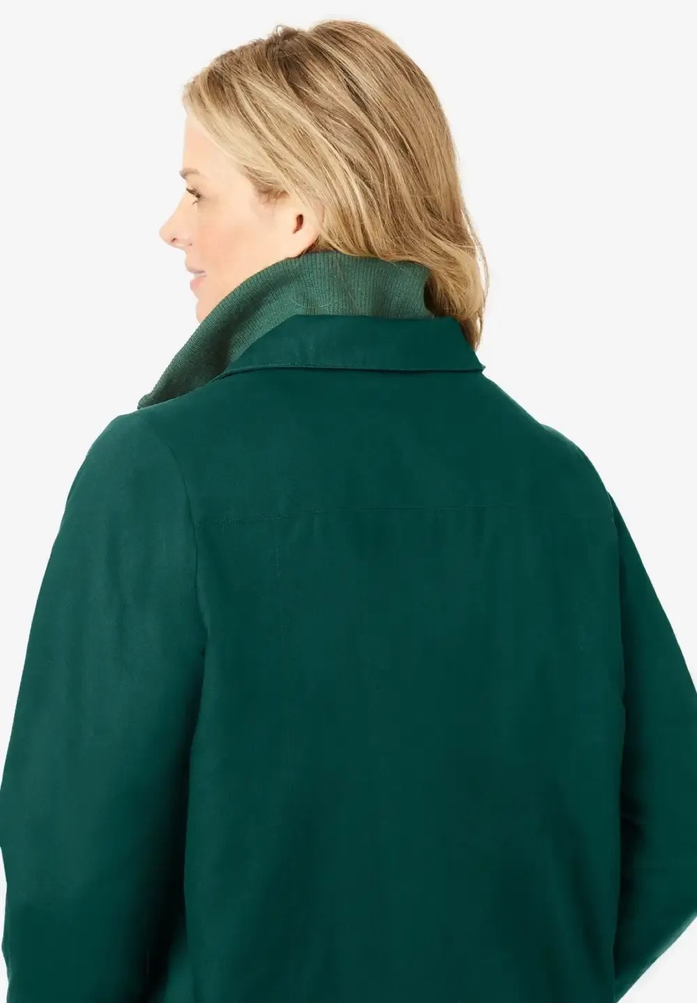 Twill Hooded Stadium Jacket