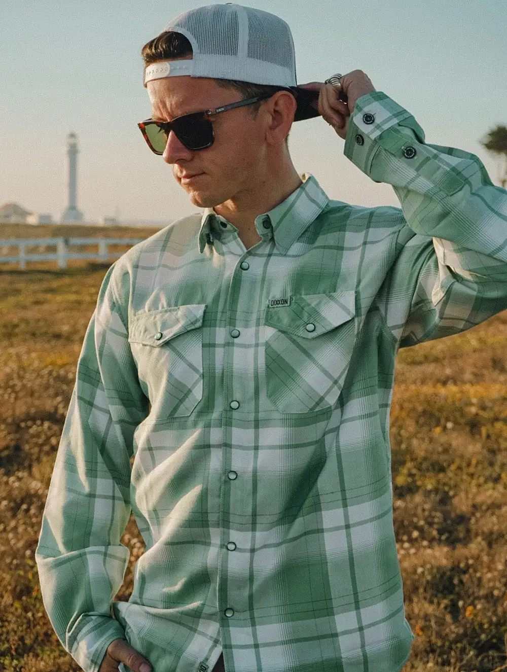 sea glass flannel