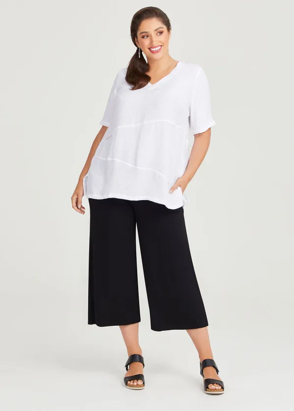 Natural Lena Crop Pant