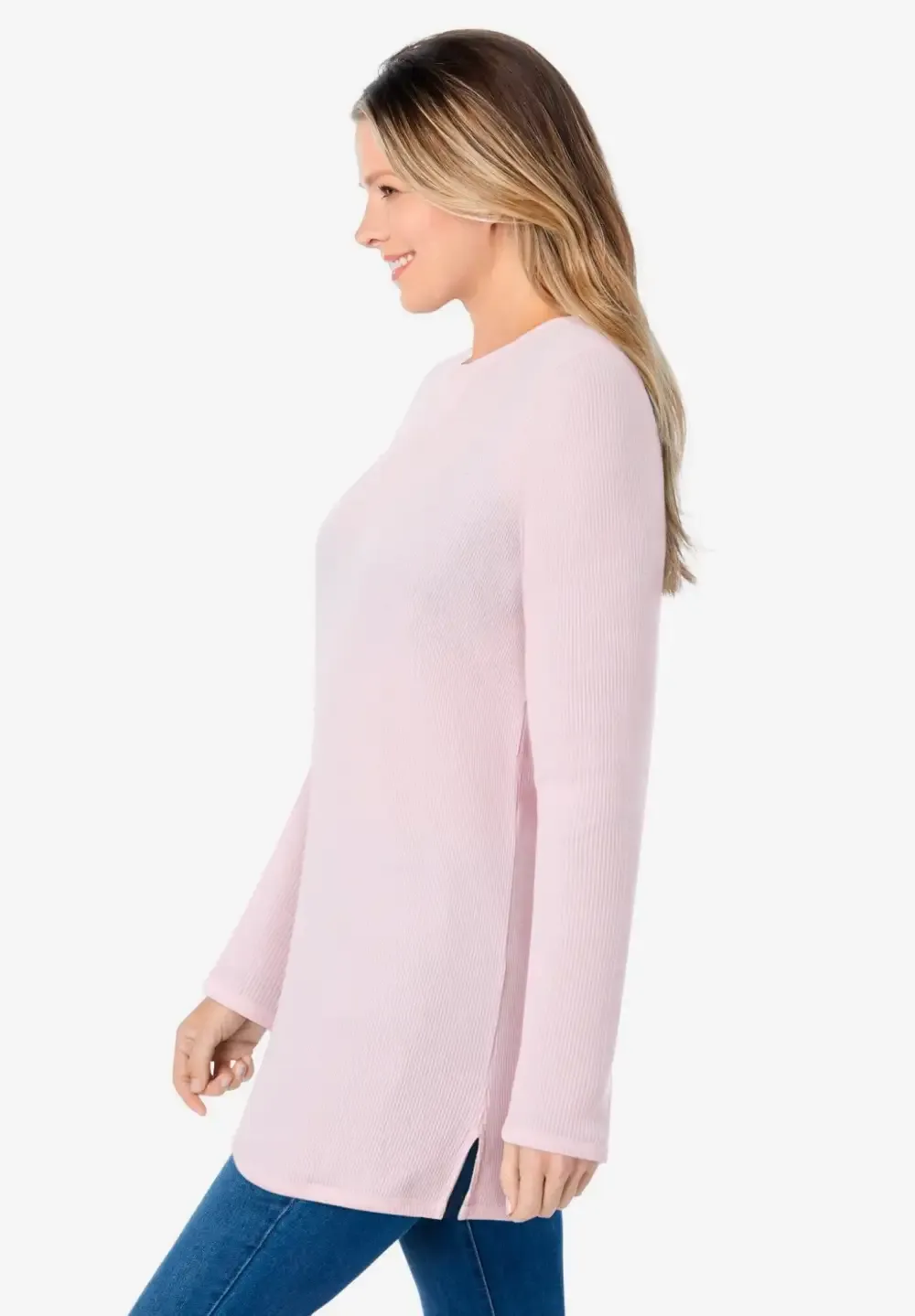 Waffle Thermal Sweatshirt