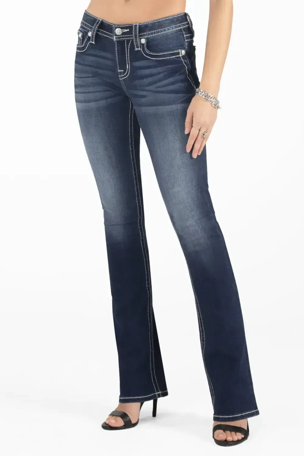 Turquoise Aztec Dreamcatcher Bootcut Jeans