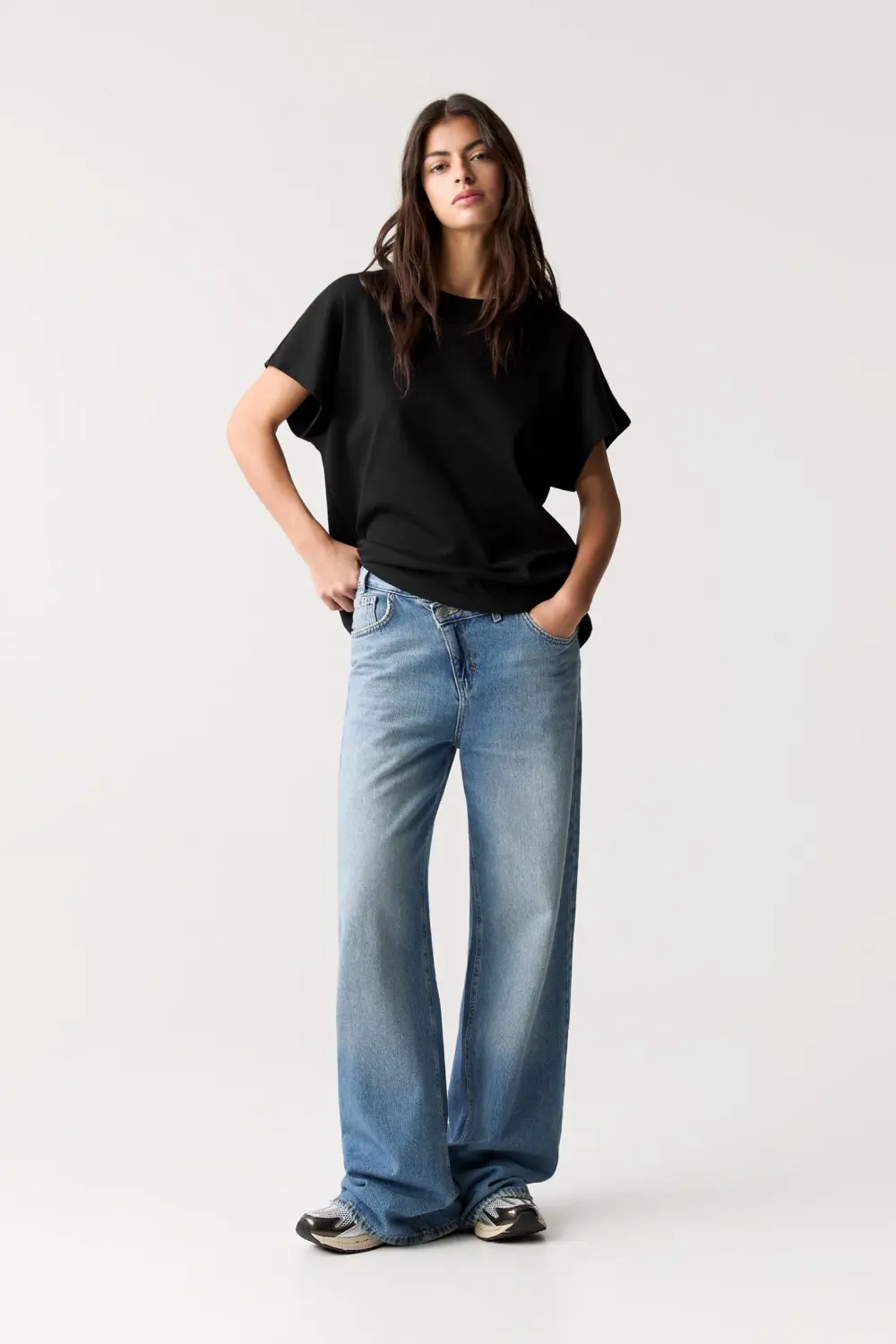 Camiseta manga entera oversize