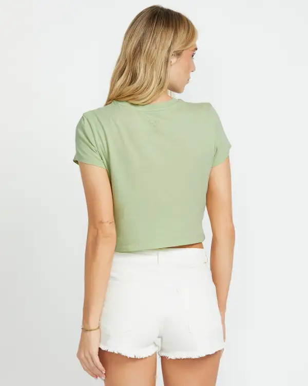Sol Surf Tee - Pistachio