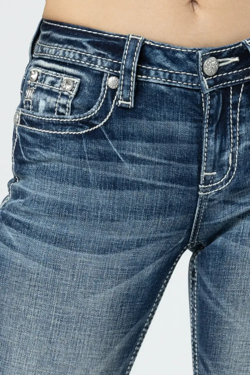 Aztec Hanging Feathers Bootcut Jeans