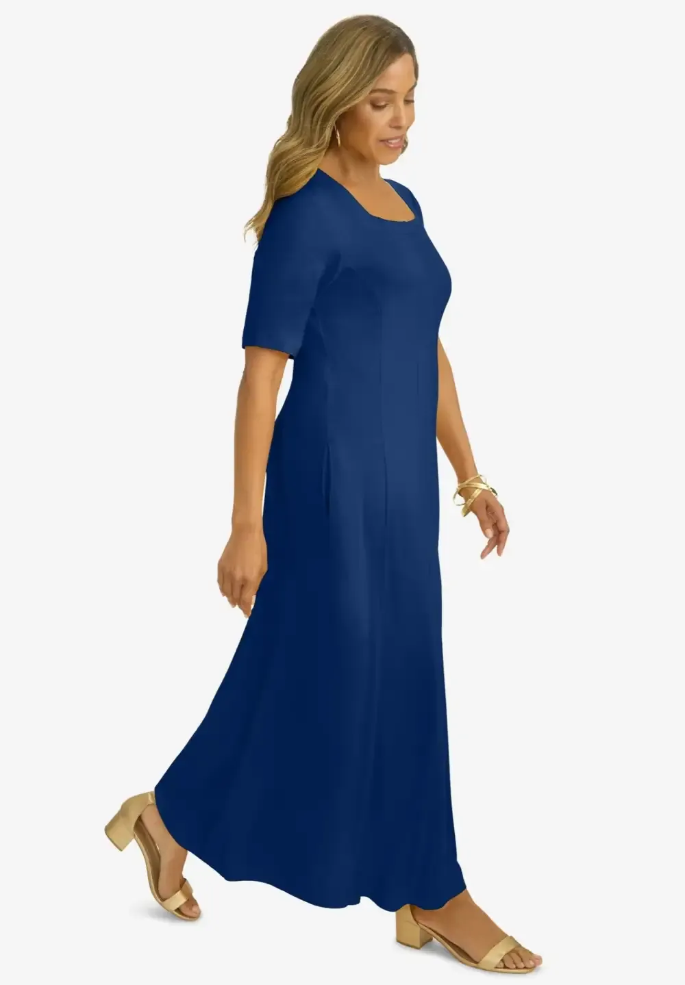 Square Neck Maxi Dress