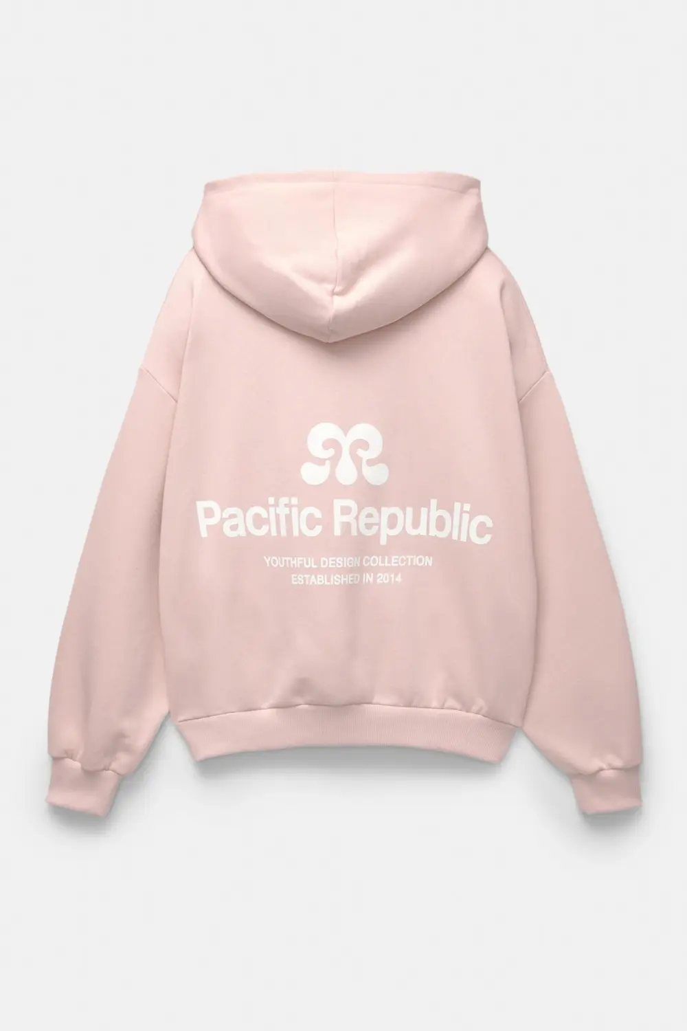 Sudadera capucha logo bordado