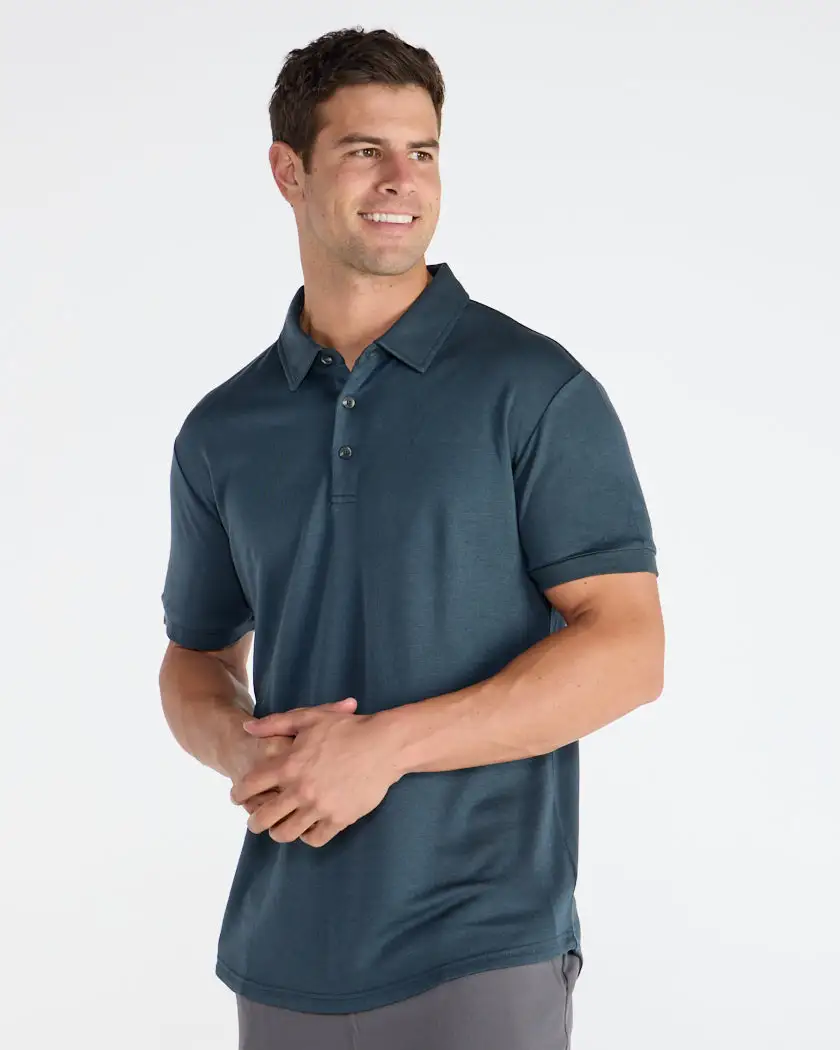 Comfort Wool Short Sleeve Polo