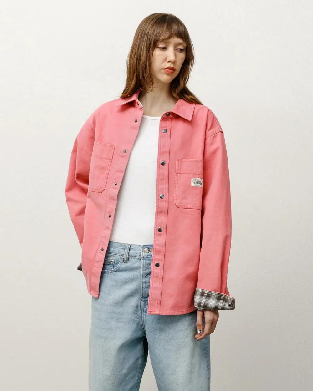 HEAVY WASHED CANVAS SHIRT