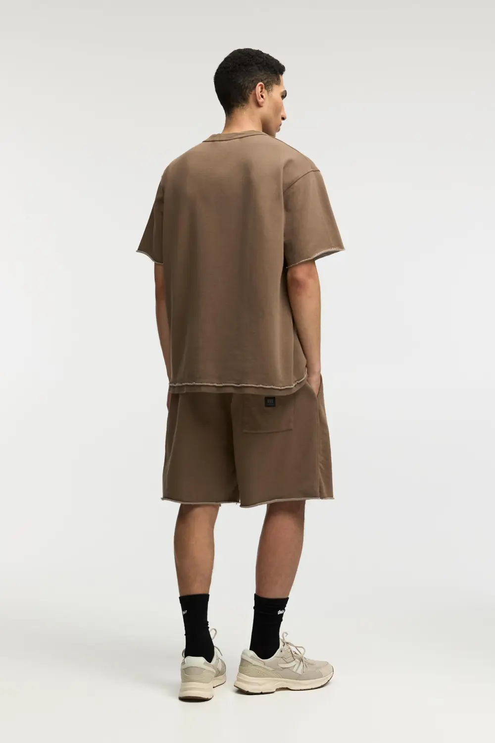 Short sleeve sweatshirt