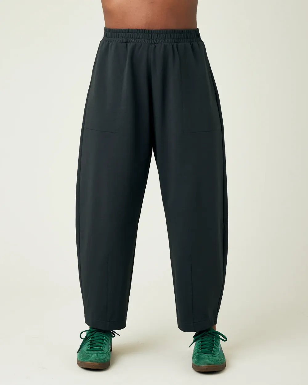 COTTON JERSEY TROUSERS