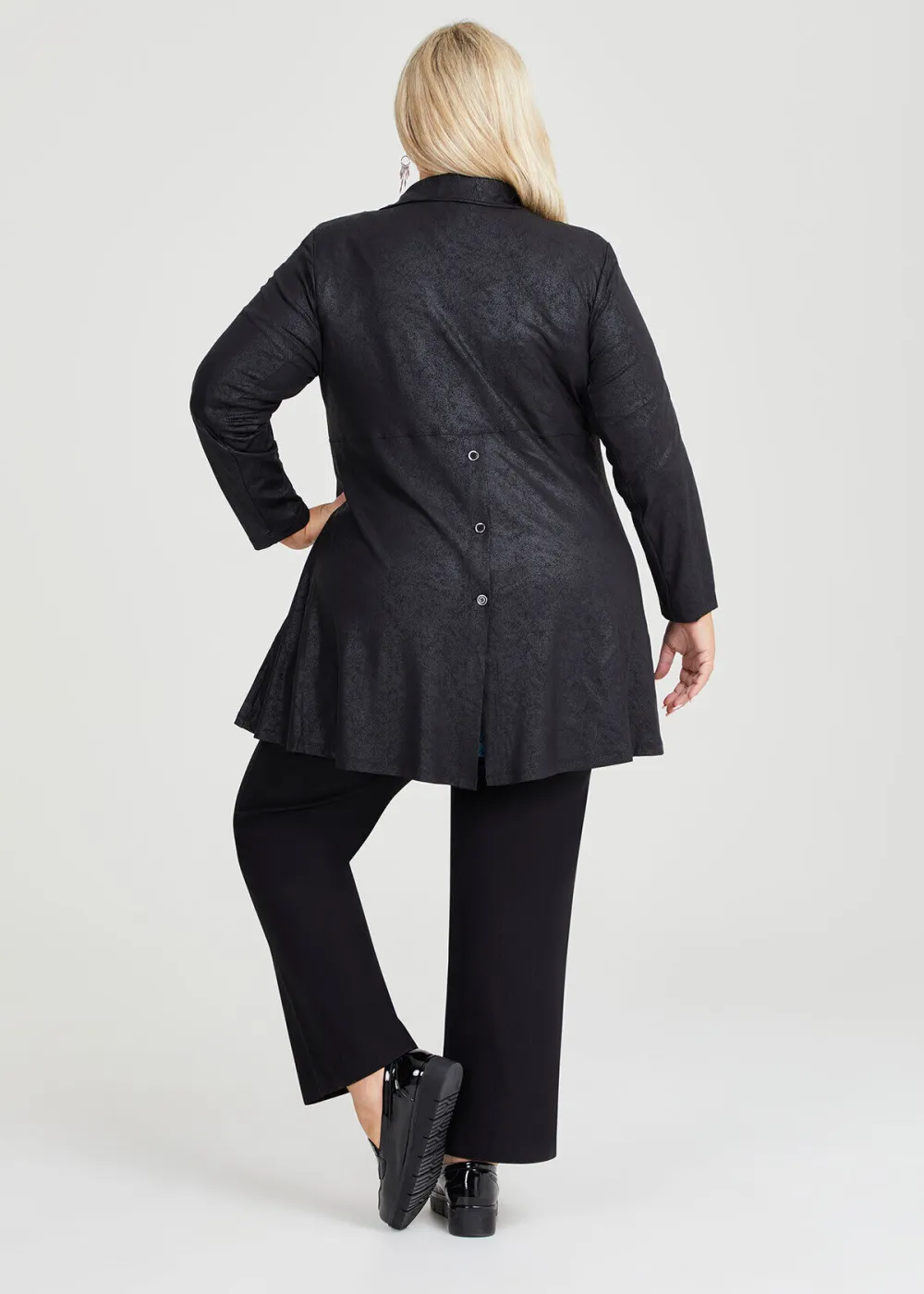 Coated Luna Longline Jacket