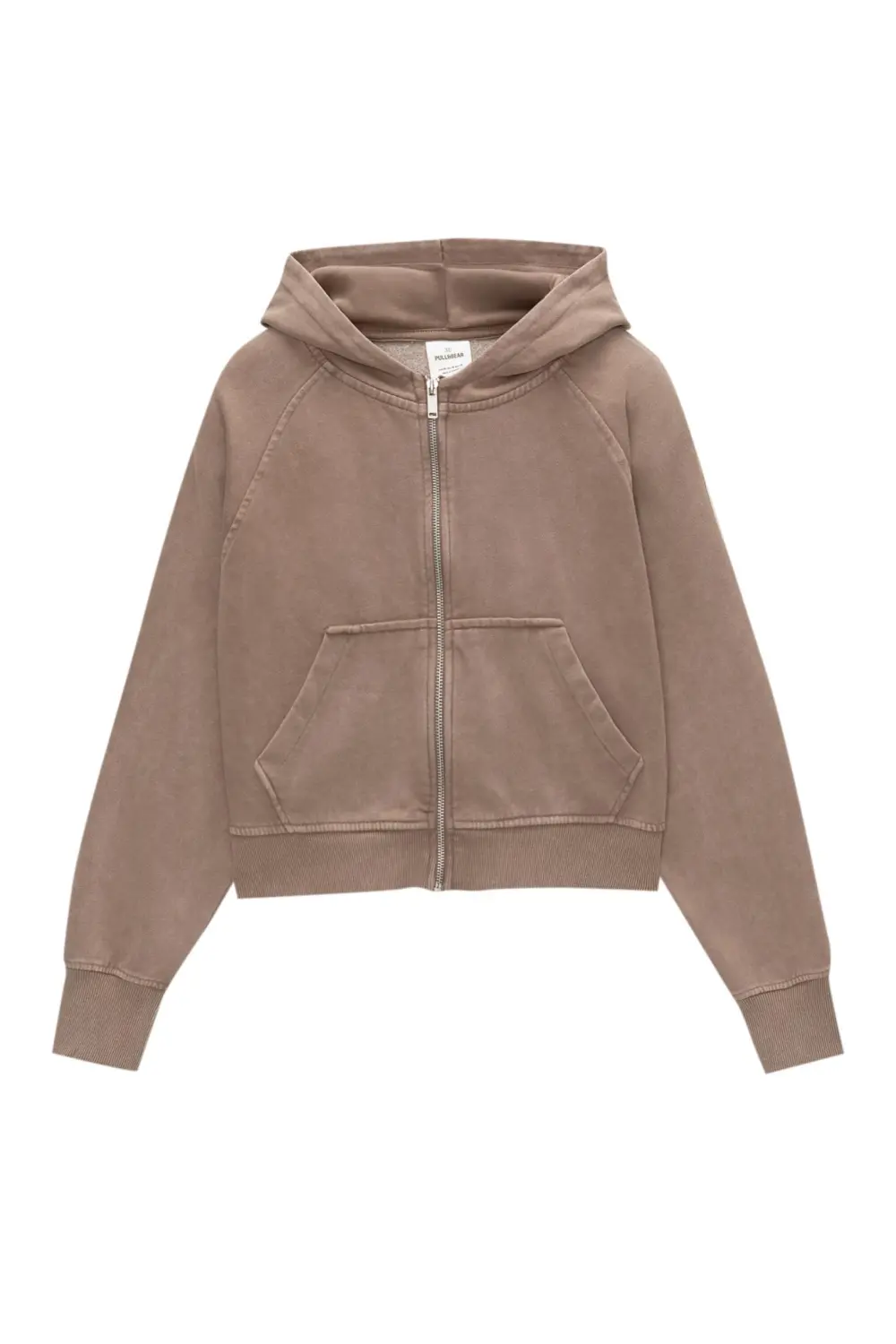 Sudadera capucha cremallera