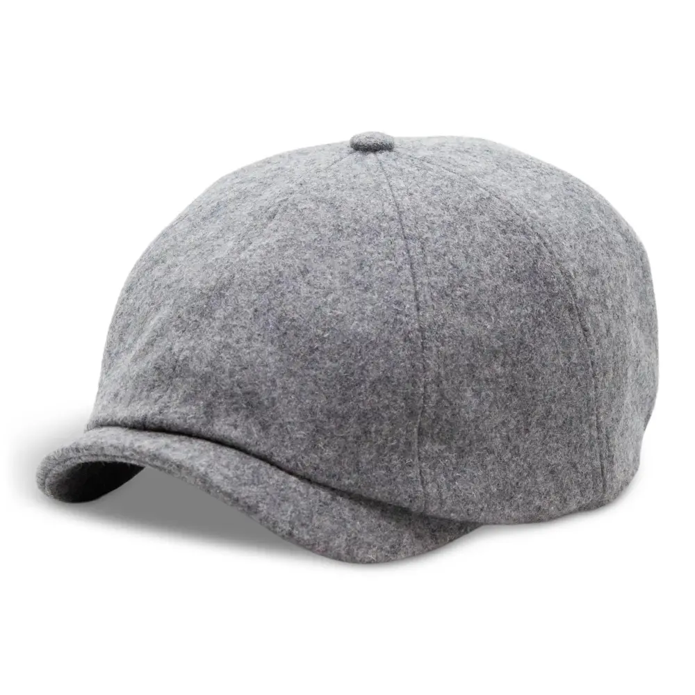 The Baker Boy Boston Scally Cap - Grey