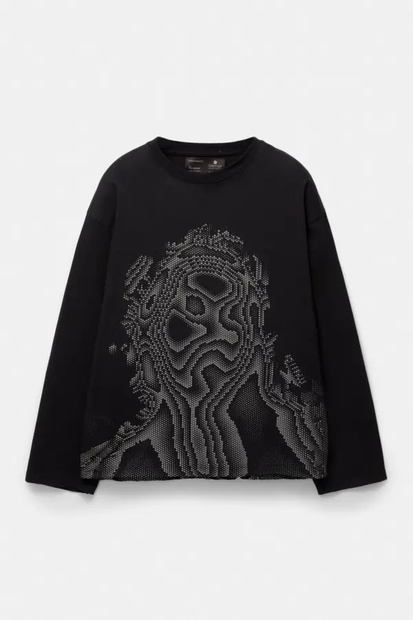 Chet Lo voluminous print T-shirt
