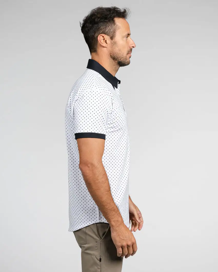 Drop-Cut: Lux Dotted Polo