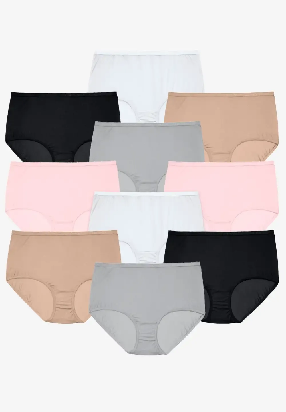 Full Coverage Cotton Brief 10-Pack