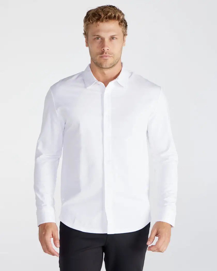 Lux Long Sleeve Button Down