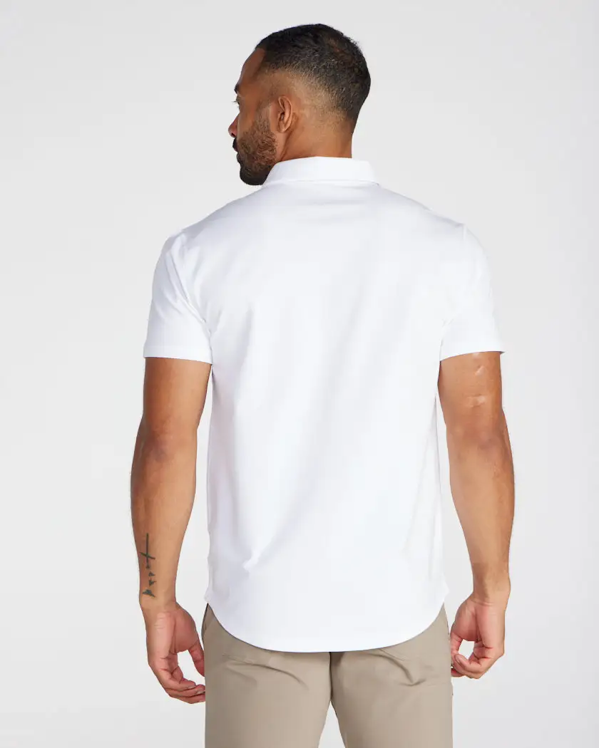 Lux Short Sleeve Polo - Concealed