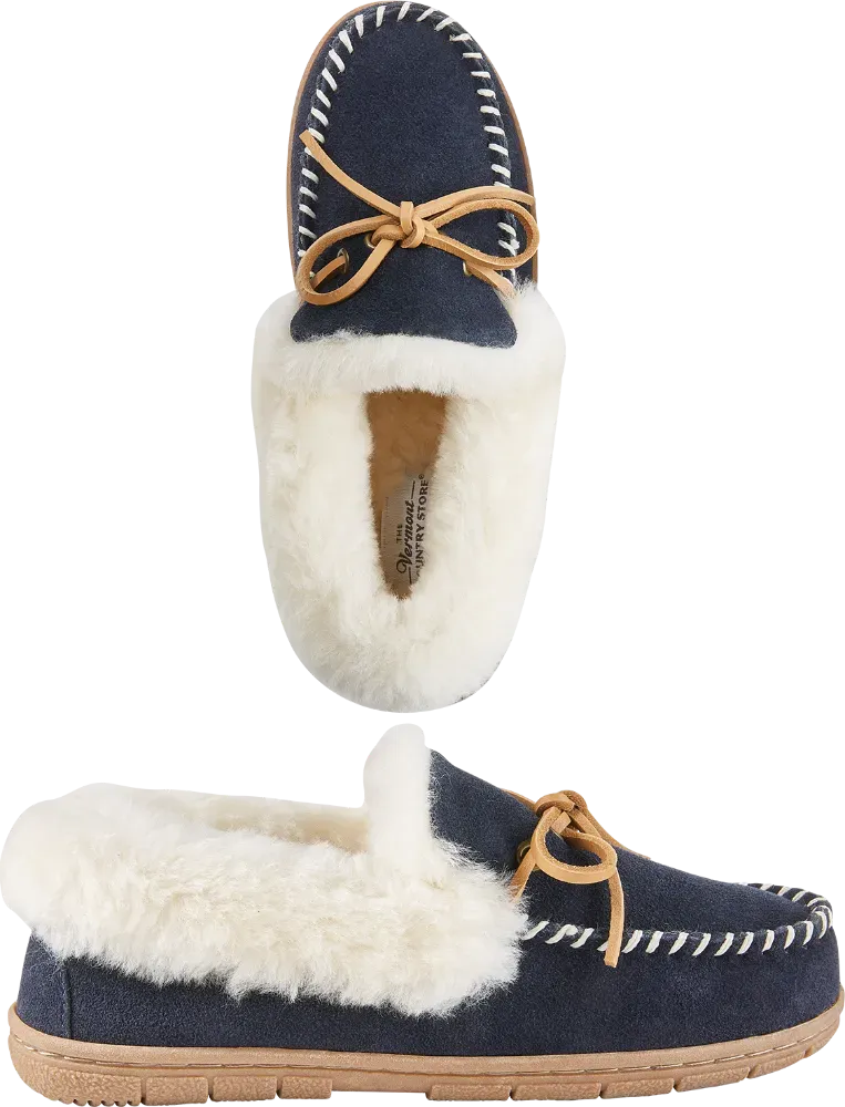 Women's Sheepskin Moccasins