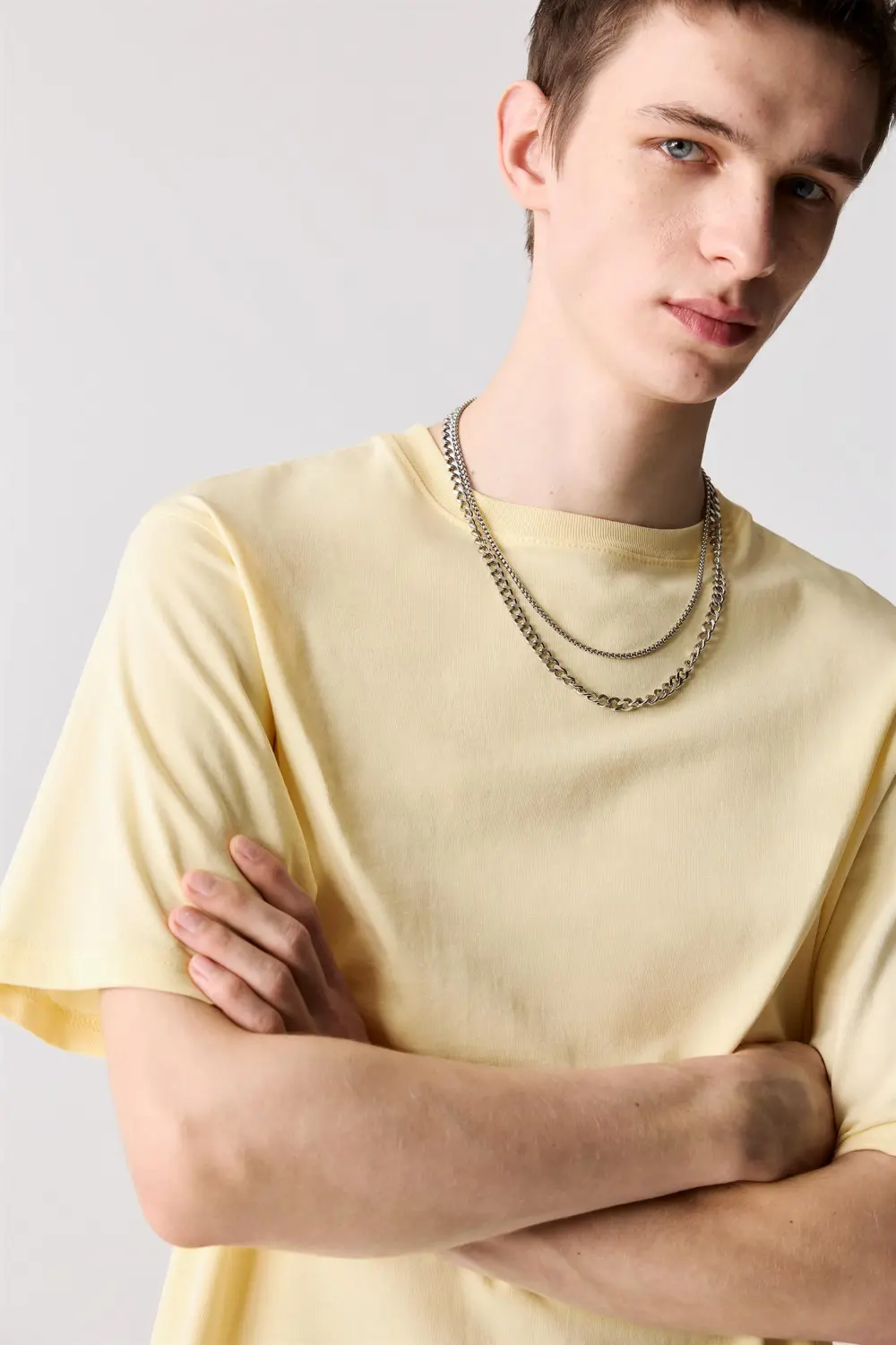 Basic short sleeve cotton T-shirt