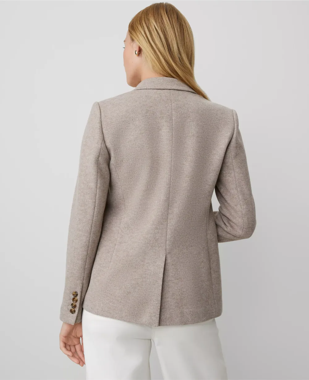 The Hutton Blazer in Brushed Rib Knit