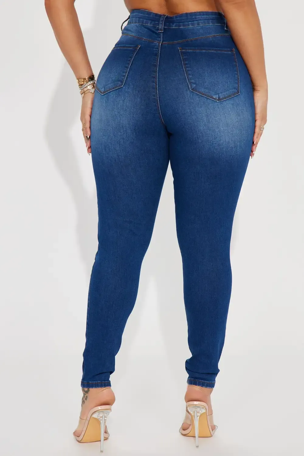 Hard To Resist Stretch Skinny Jean - Dark Wash