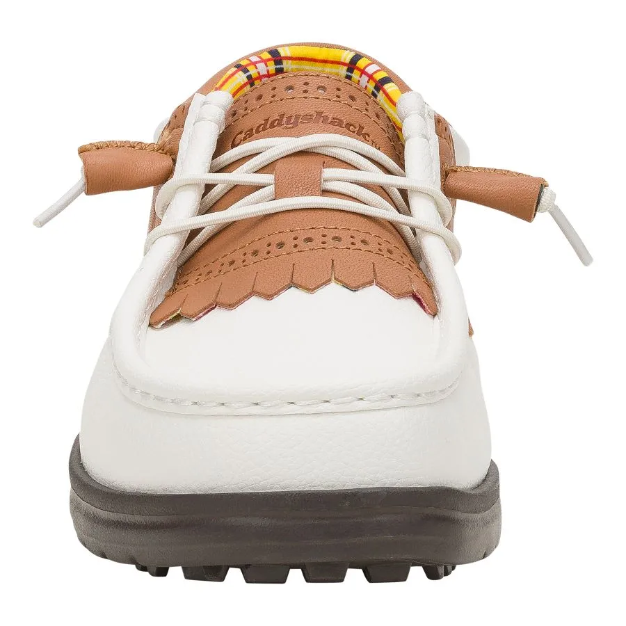 Wally Golf Caddyshack - White/Brown