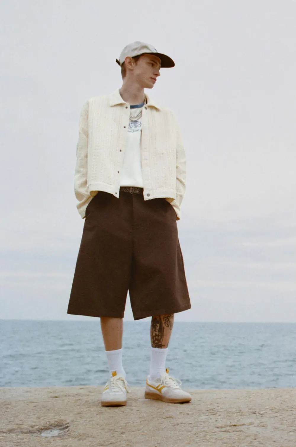 Chino skater Bermuda shorts
