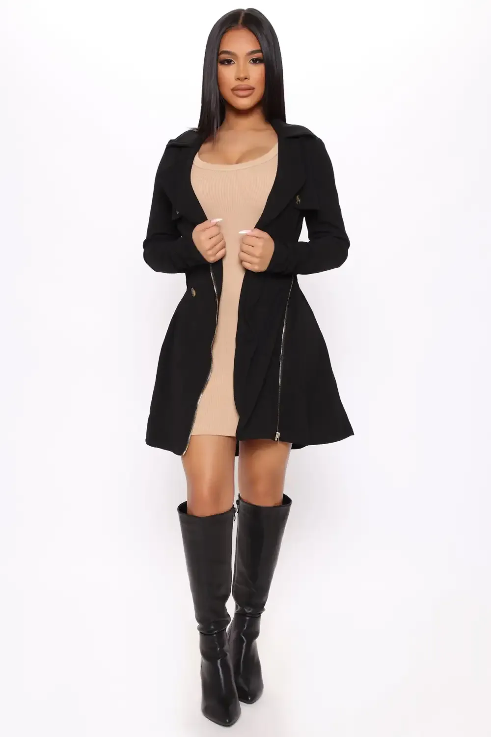 Meet Me In The City Jacket - Black