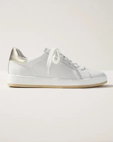 Leather Platform Sneakers