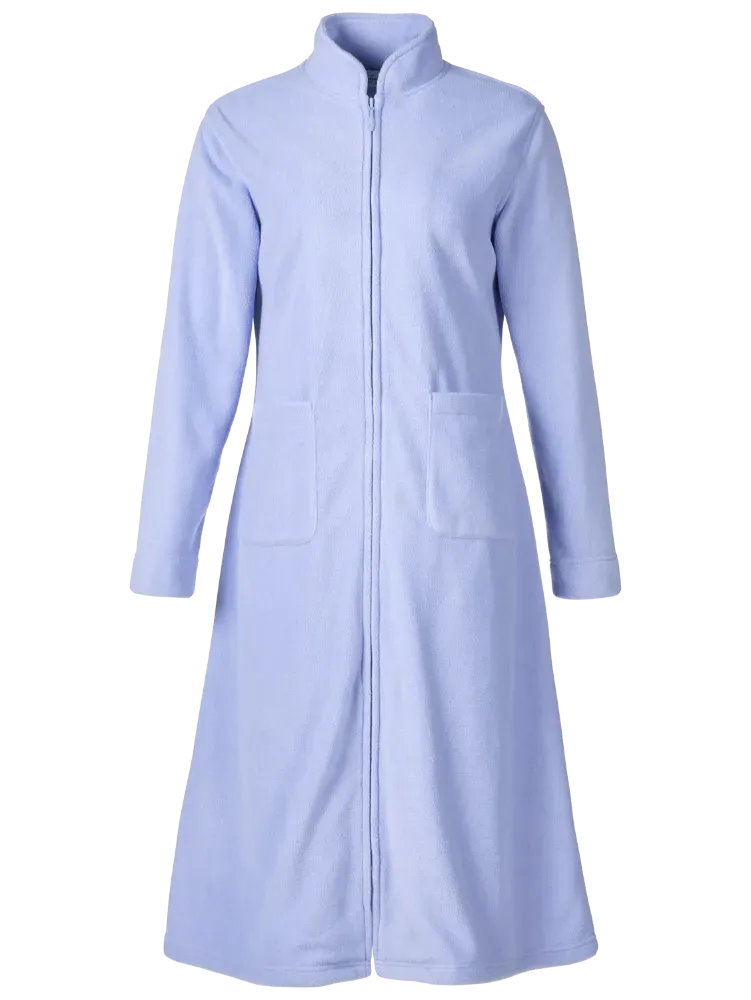 Women's Snuggler Fleece Zip-Front Robe