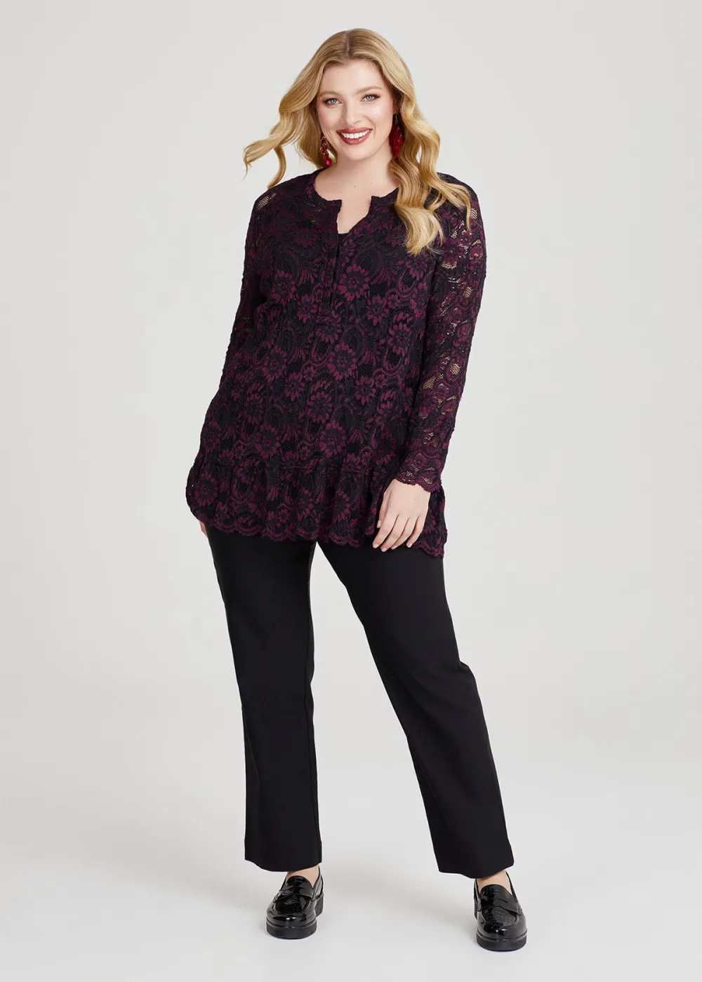 Lace Lauren Top