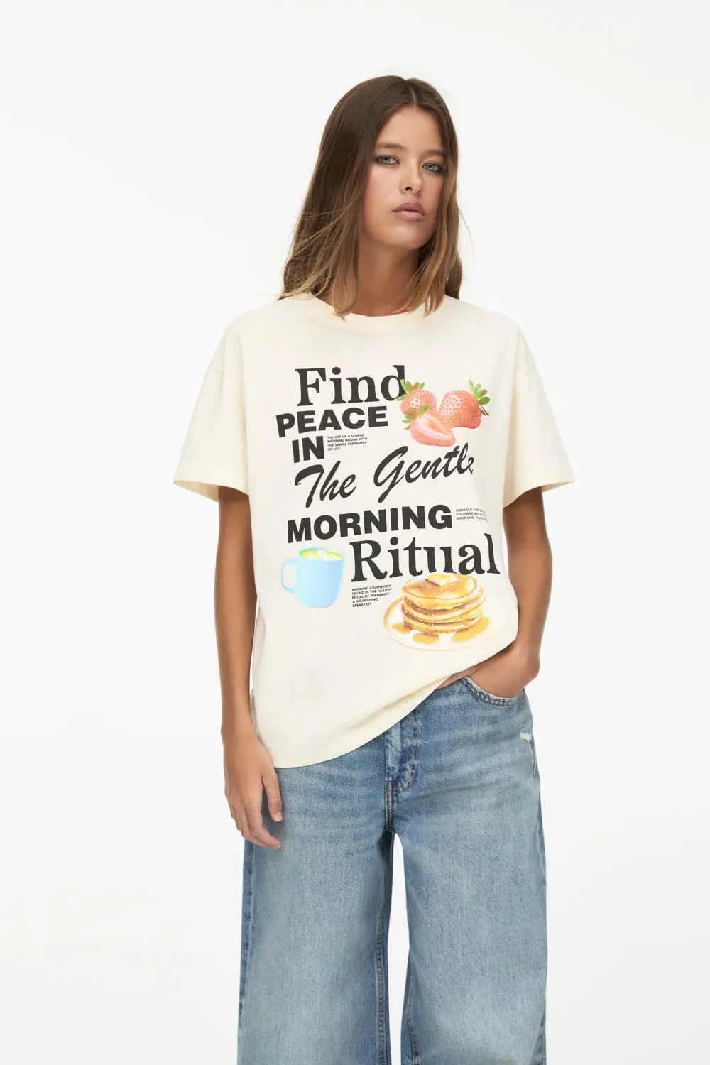 Camiseta gráfico comida
