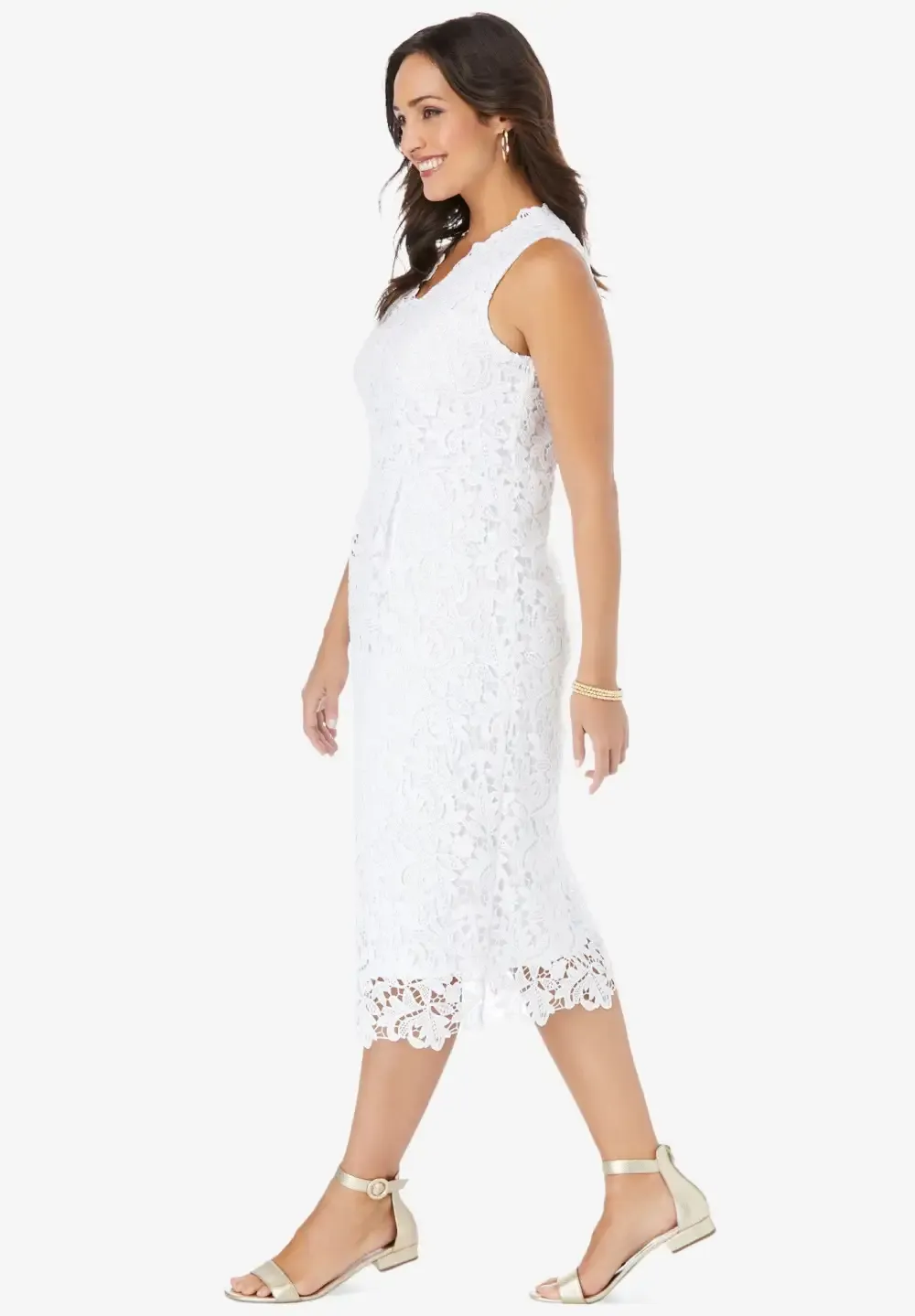 Lace Midi Dress