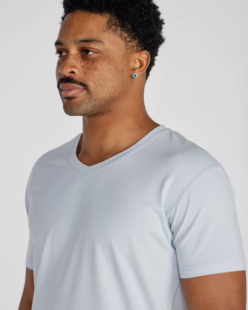 Drop-Cut V-Neck: Bylt Signature