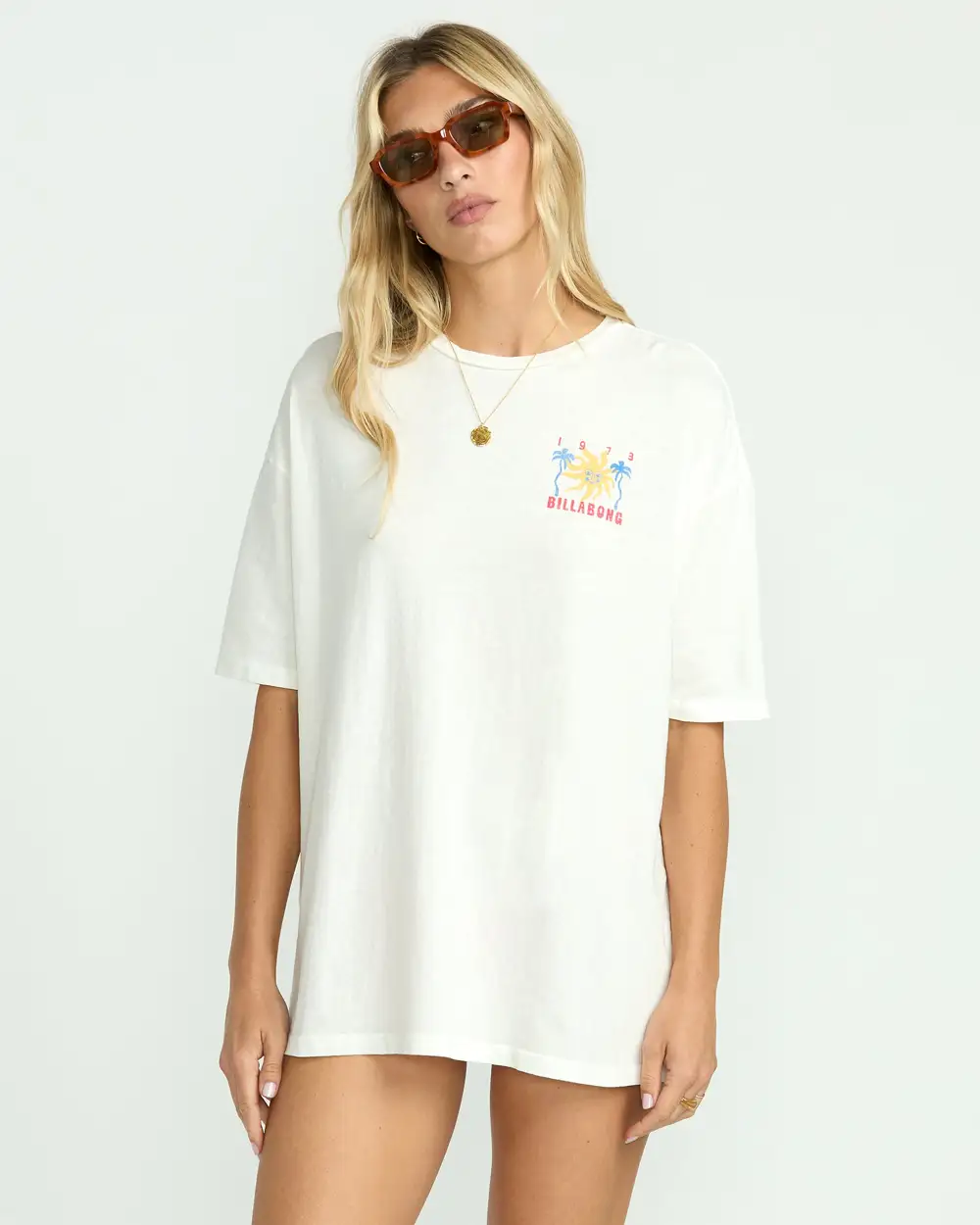 Hot Haze Tee - Salt Crystal