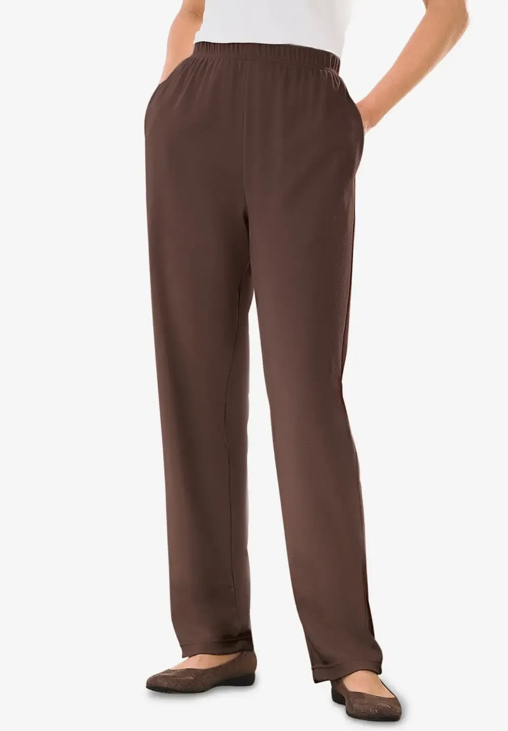 7-Day Knit Straight Leg Pant