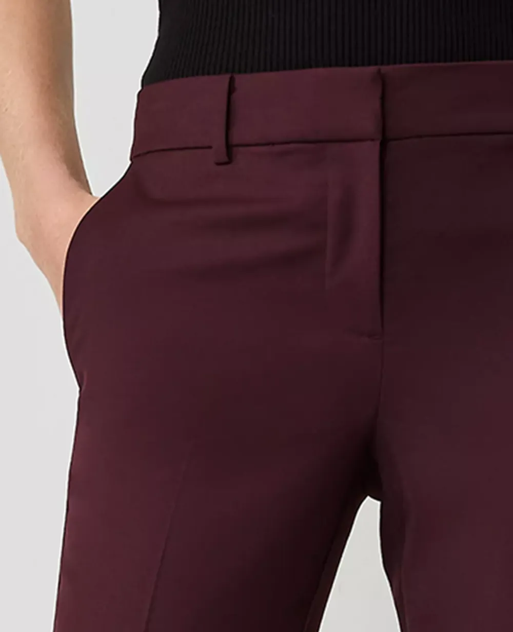 The Straight Pant In Wool Blend Stretch