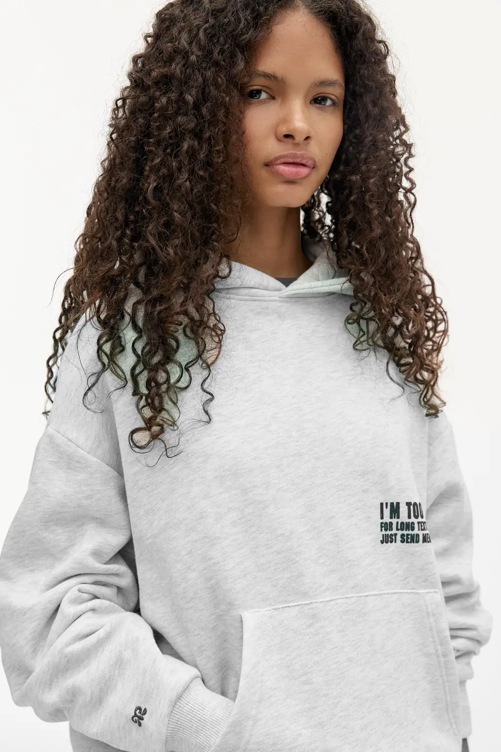 Sudadera capucha I'm too busy