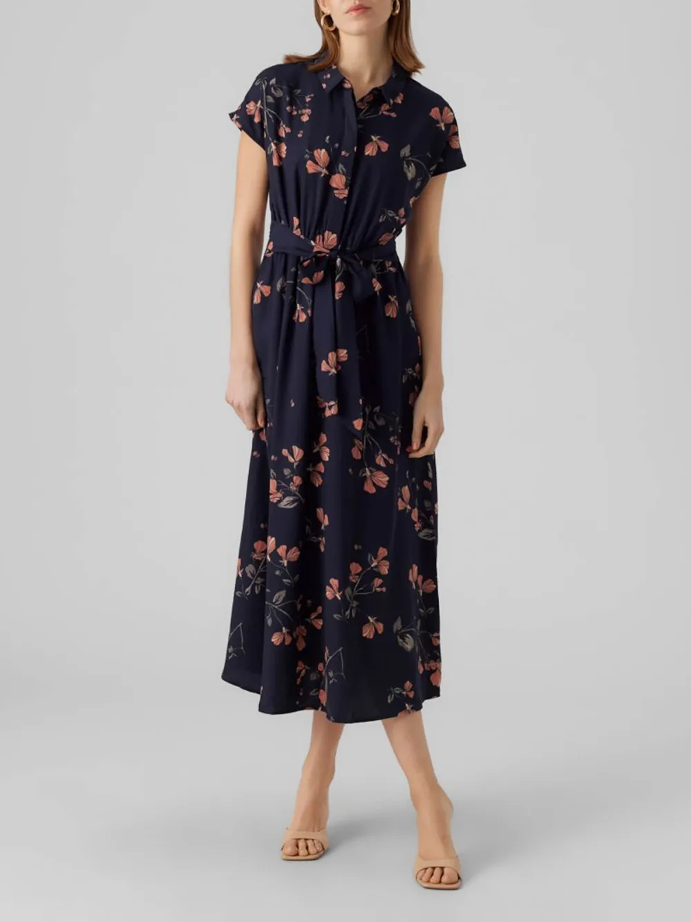 Night Blue Casual Style Dress