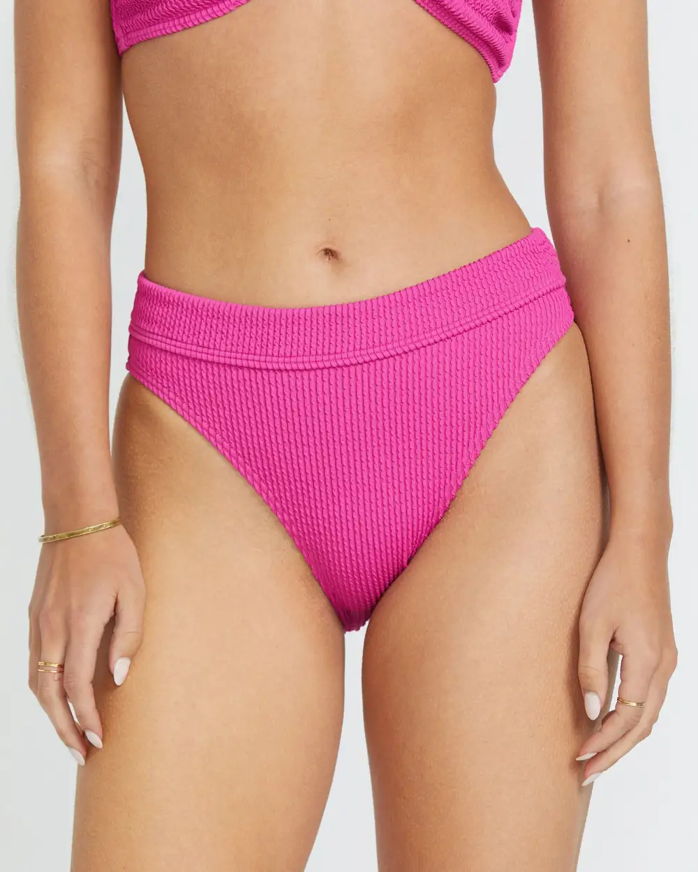 Summer High Maui Rider Bikini Bottom - Fiesta Pink