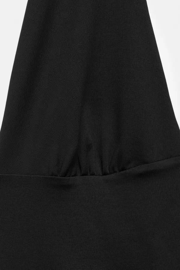 Open-back halter top
