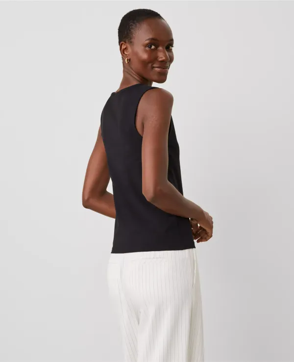 Modern Scoop Neck Tank Top