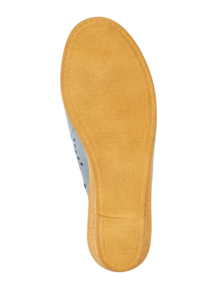 Women's Leather Cutwork Slingbacks