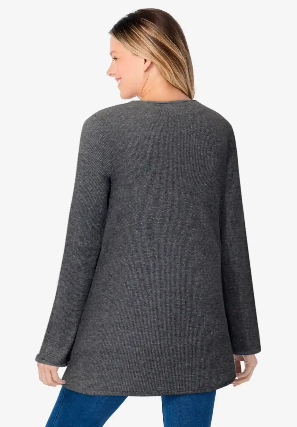 Waffle Thermal Sweatshirt
